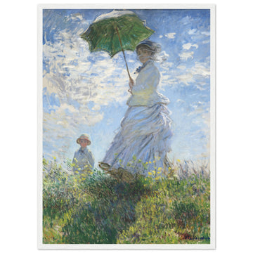 Madame Monet and Her Son - By Claude Monet