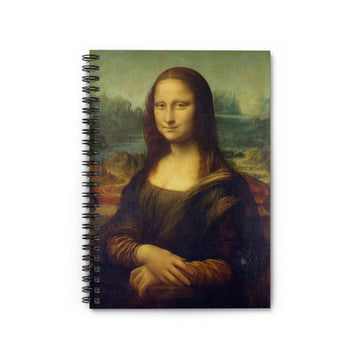 Mona Lisa Notebook - Ruled Line