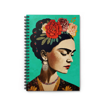 Frida Portrait Notebook - Ruled Line