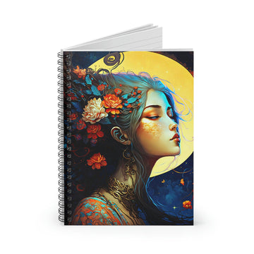 Moonlight Notebook - Ruled Line