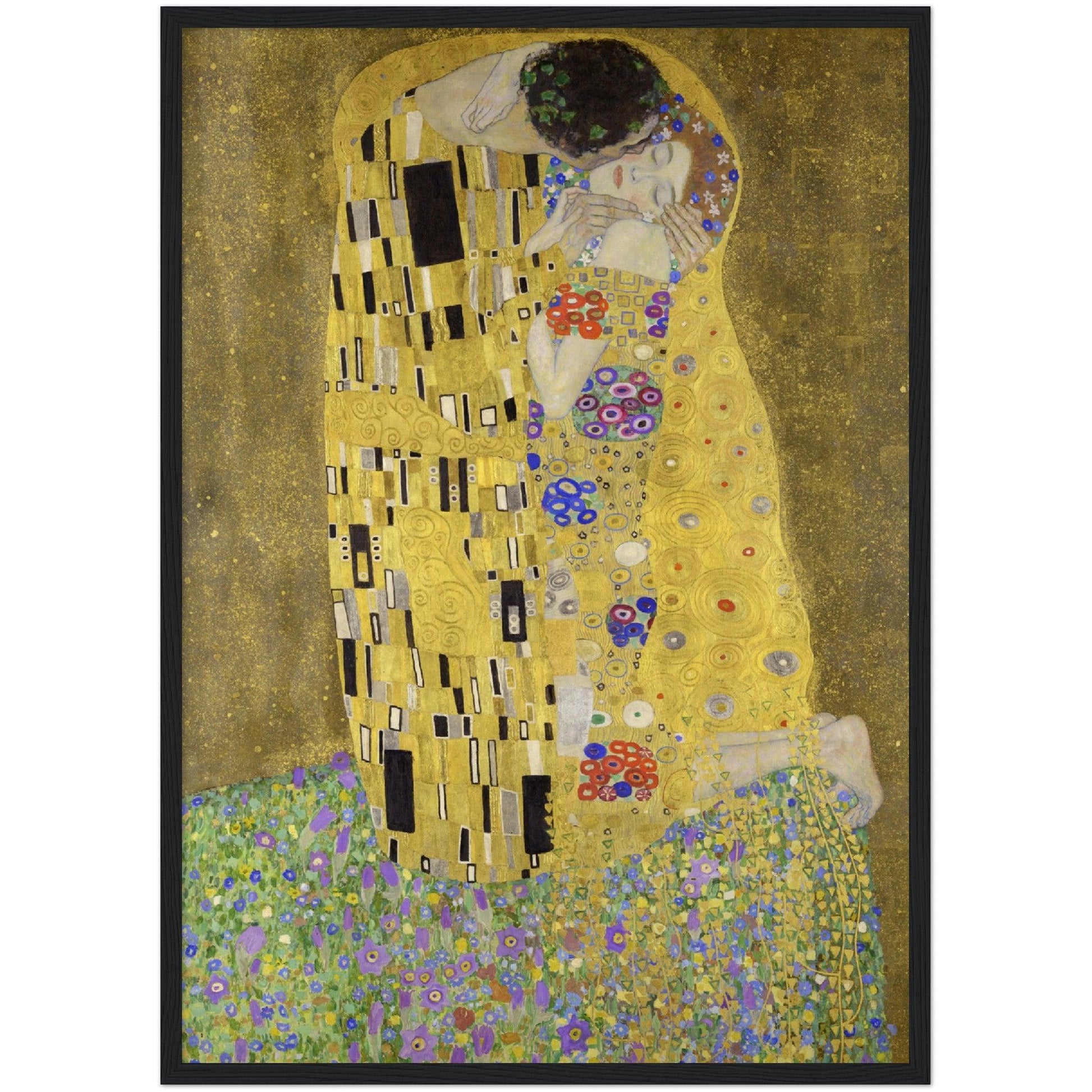 Gustav Klimt's - The Kiss - Masters in Art