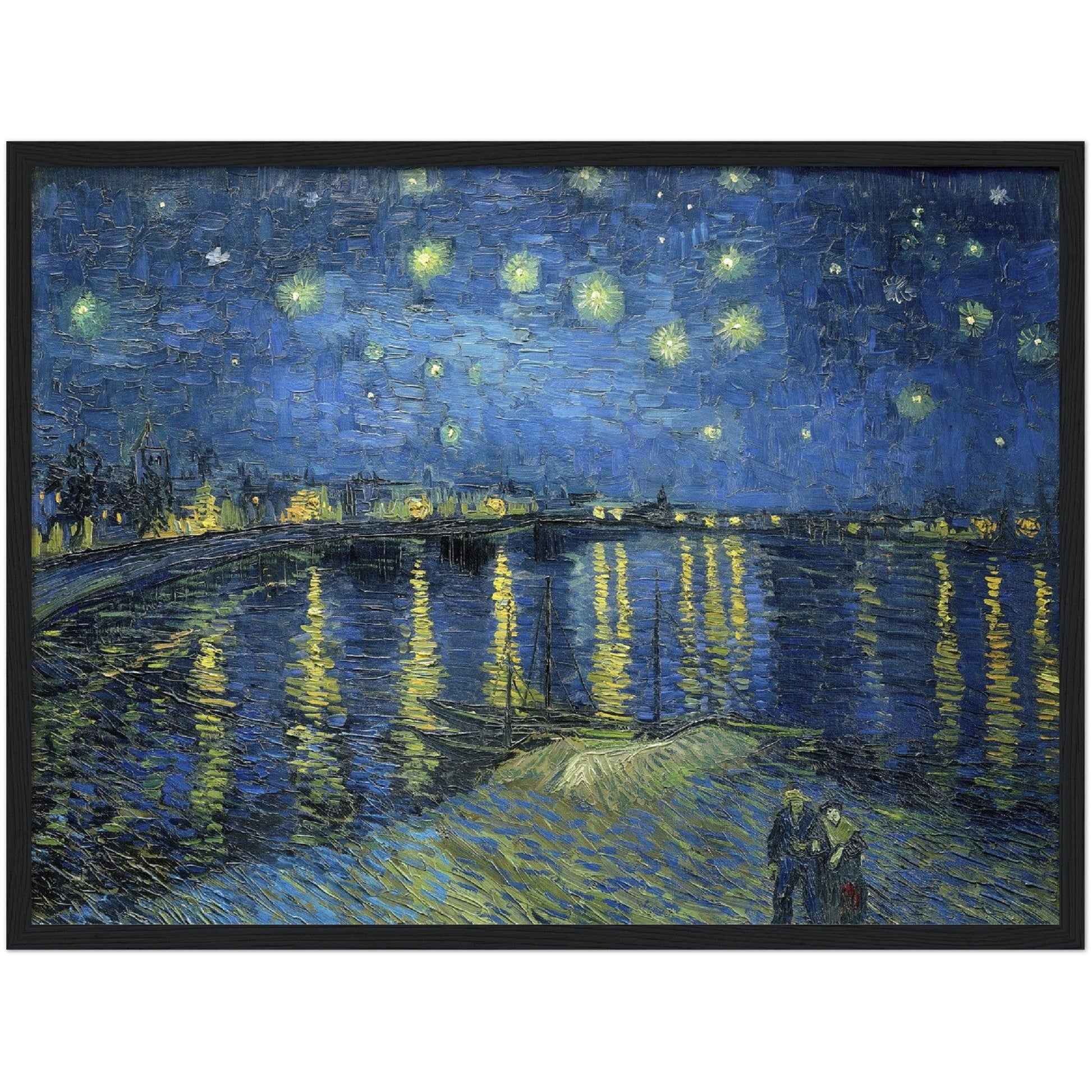 Starry Night Over the Rhône - Vincent van Gogh - Masters in Art