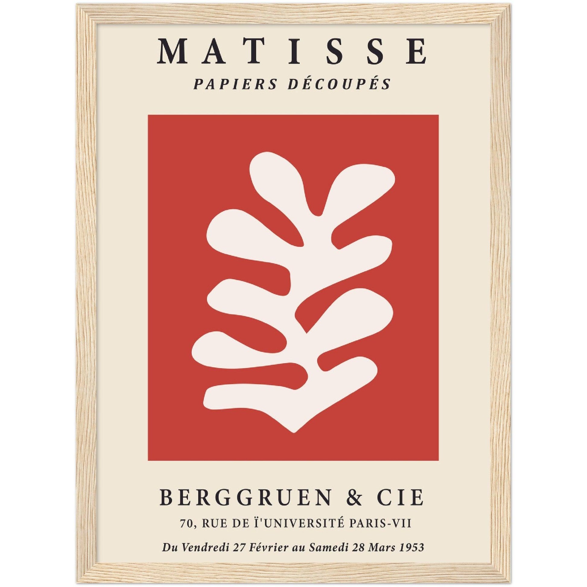 Matisse Exibition V-II - PAPIERS DÉCOUPÉS - Masters in Art