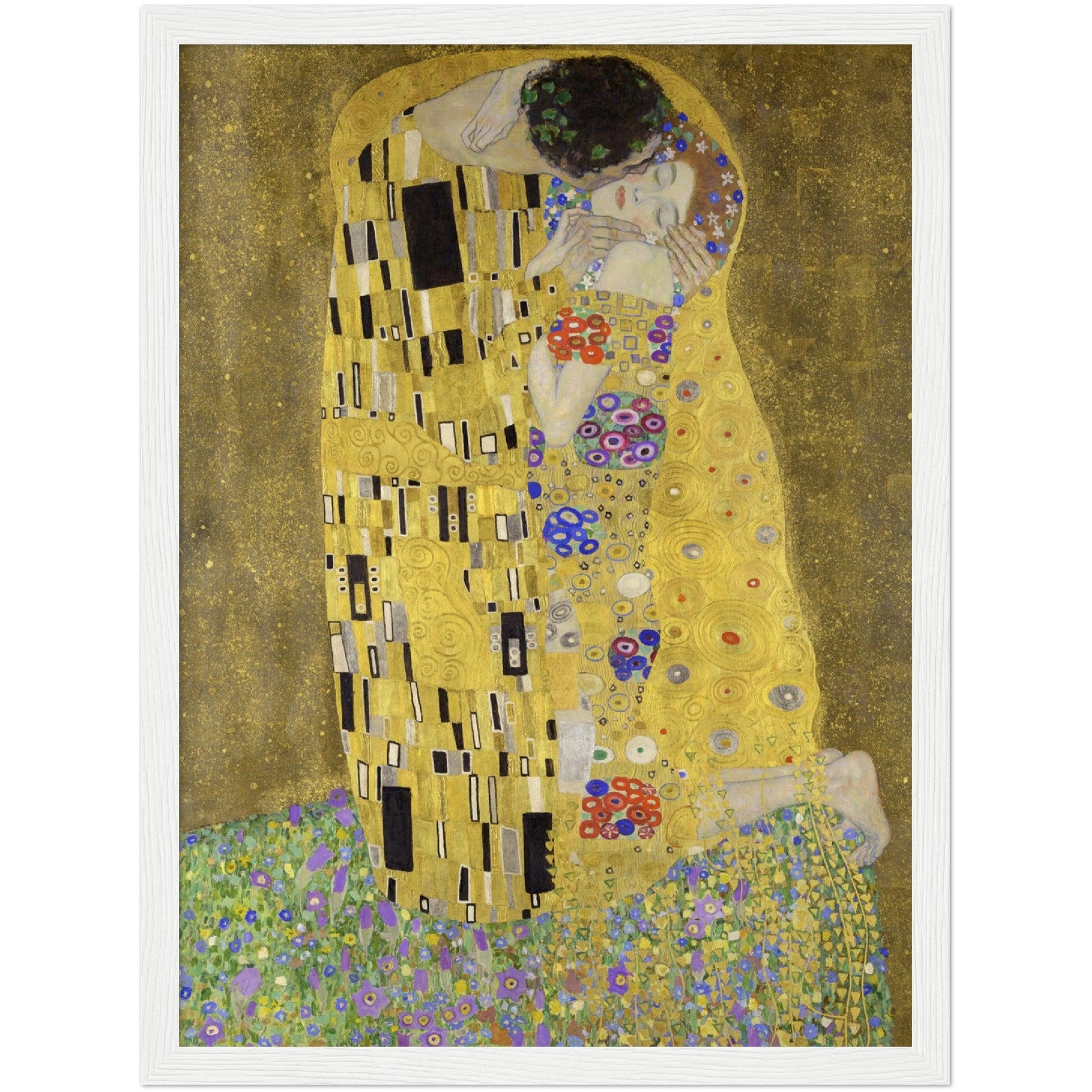 Gustav Klimt's - The Kiss - Masters in Art