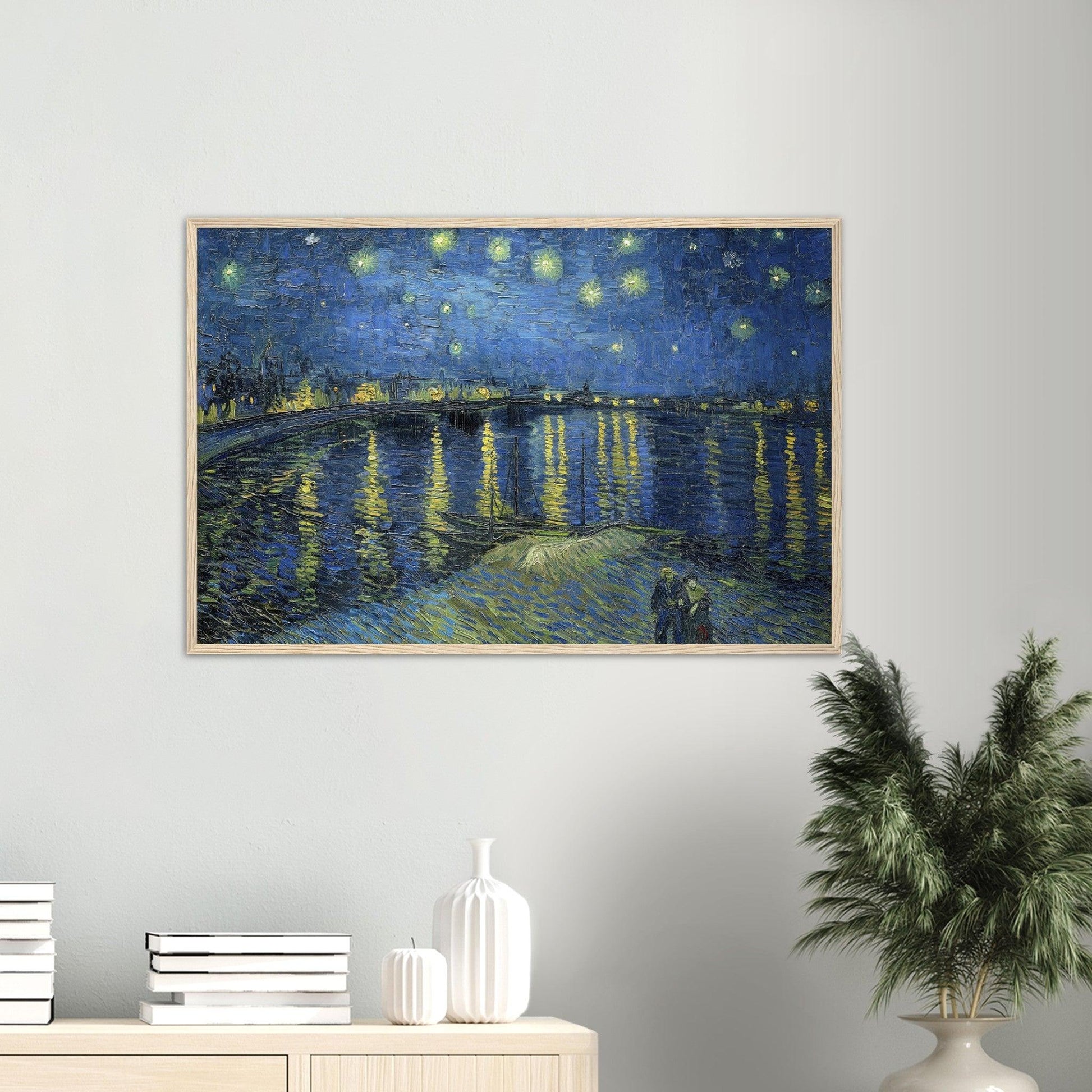 Starry Night Over the Rhône - Vincent van Gogh - Masters in Art