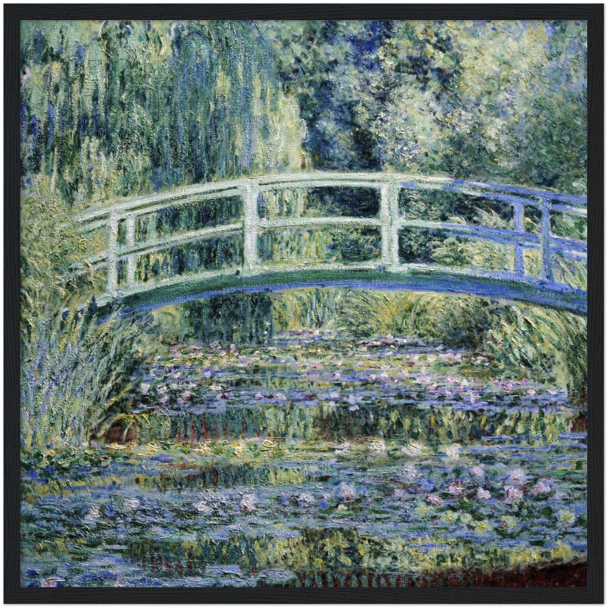 Water Lilies and Japanese Bridge - By Claude Monet - Masters in Art