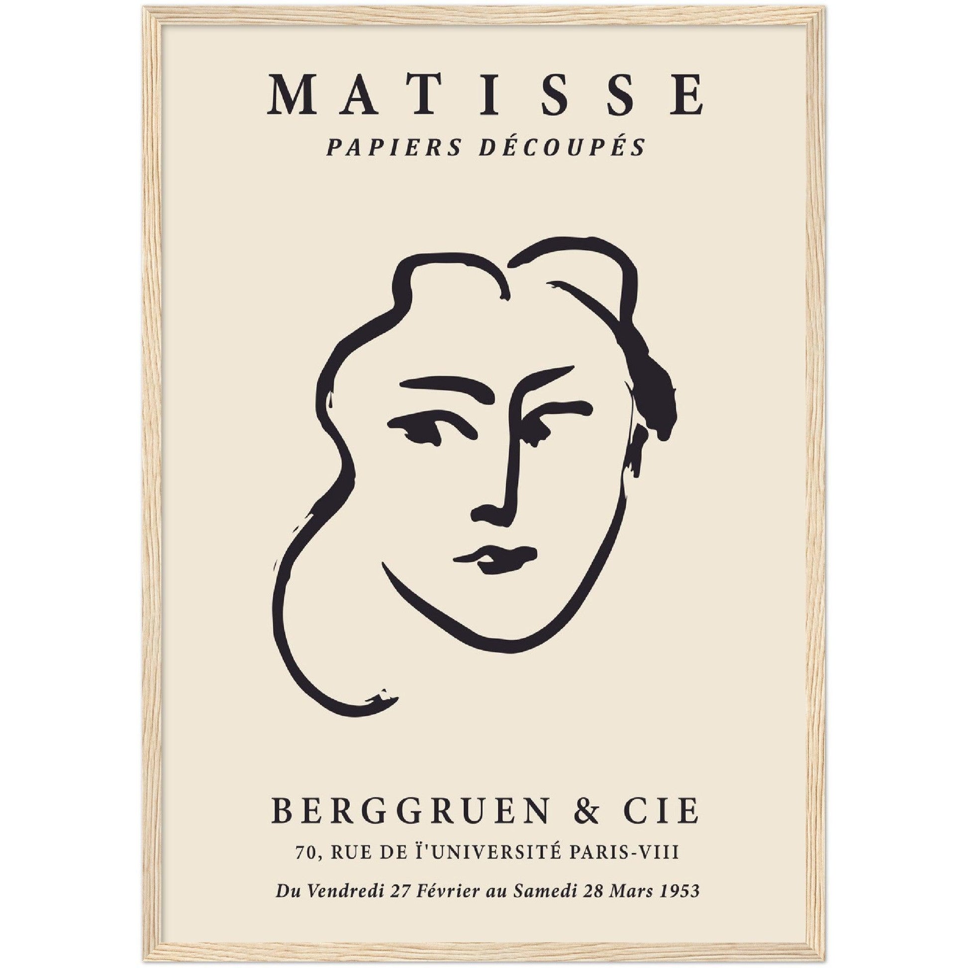 Matisse Exibition V-III - PAPIERS DÉCOUPÉS - Masters in Art