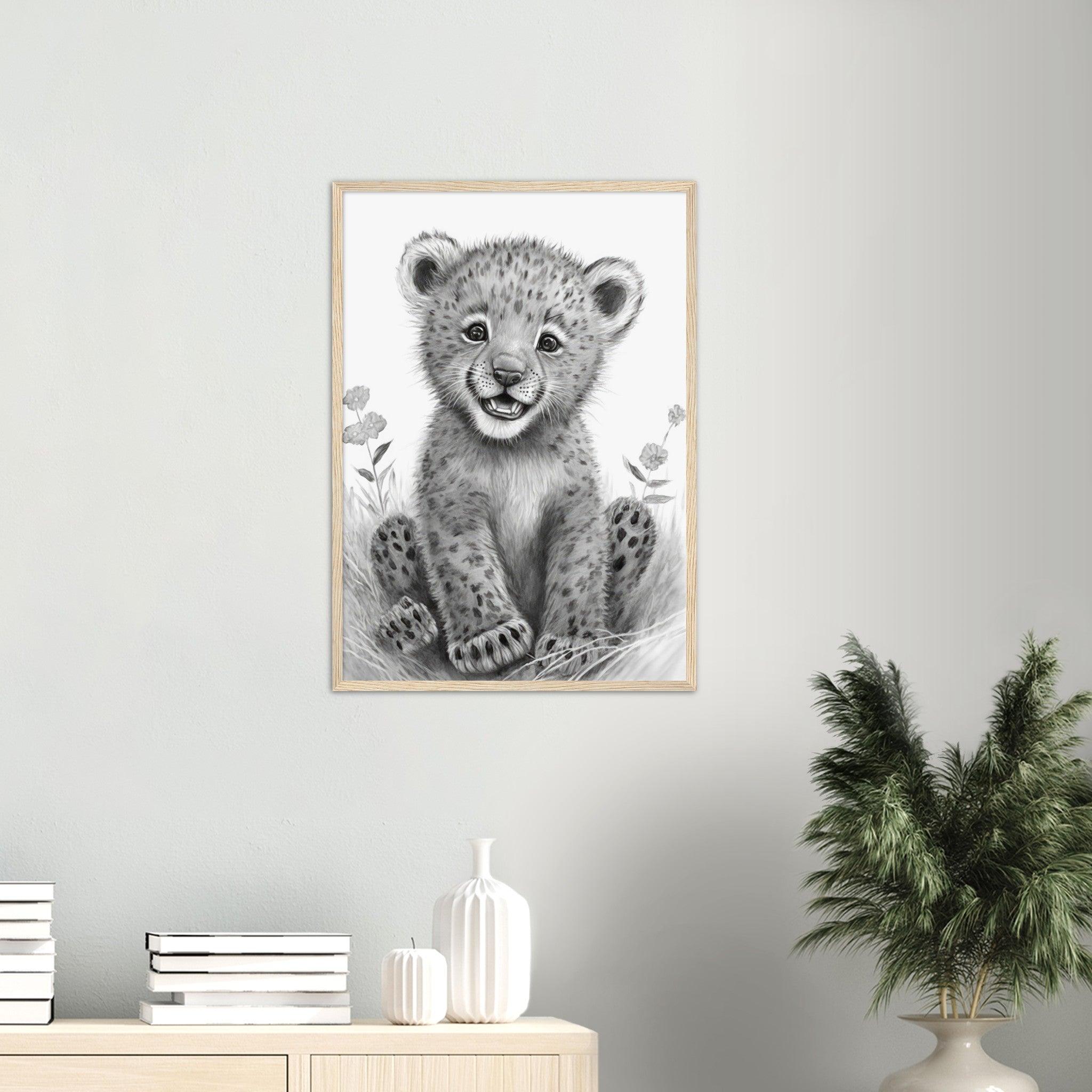 Cute Small Lion Cub Vector Images (over 280)