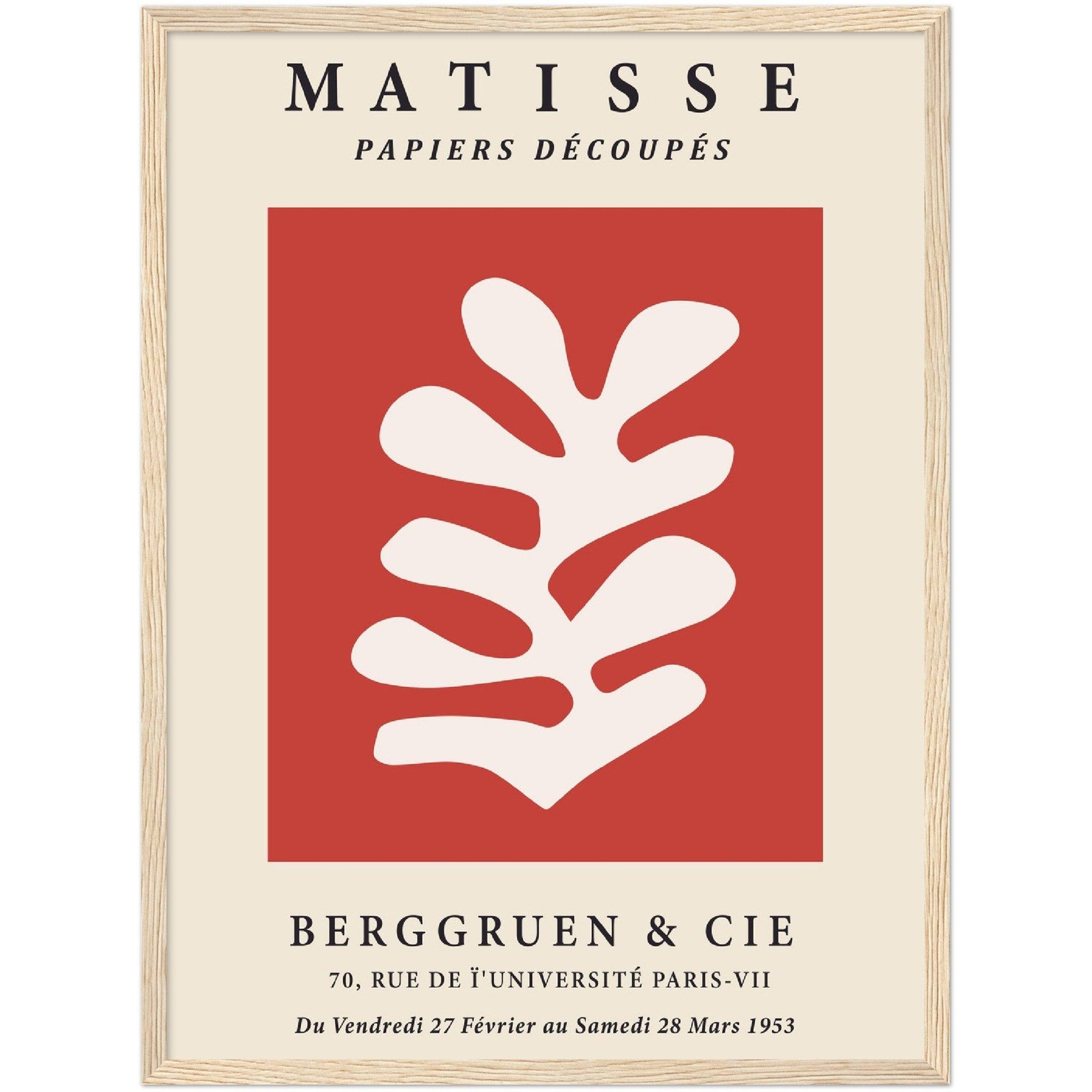 Matisse Exibition V-II - PAPIERS DÉCOUPÉS - Masters in Art