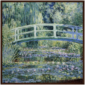 Water Lilies and Japanese Bridge - By Claude Monet