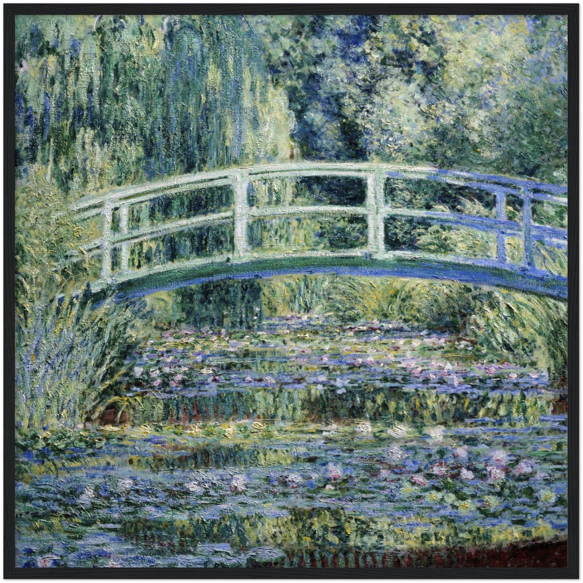 Water Lilies and Japanese Bridge - By Claude Monet - Masters in Art